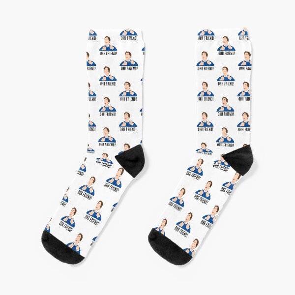 Simon Ooh Friend Quote Socks