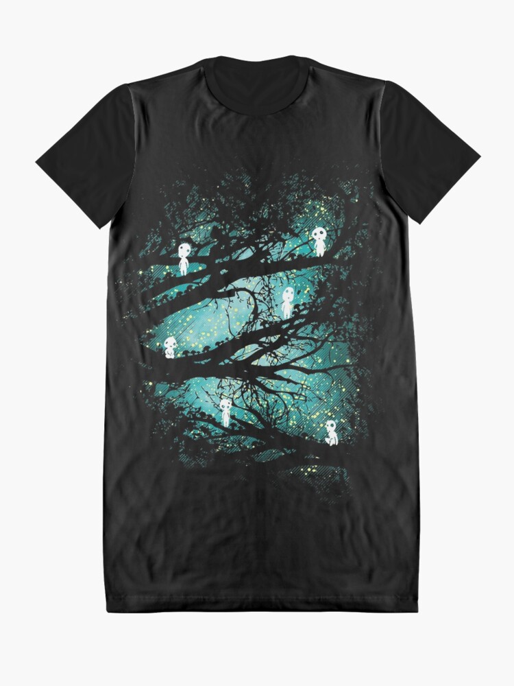 Alternate view of Tree Spirits Graphic T-Shirt Dress