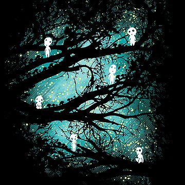 Artwork thumbnail, Tree Spirits by Daletheskater