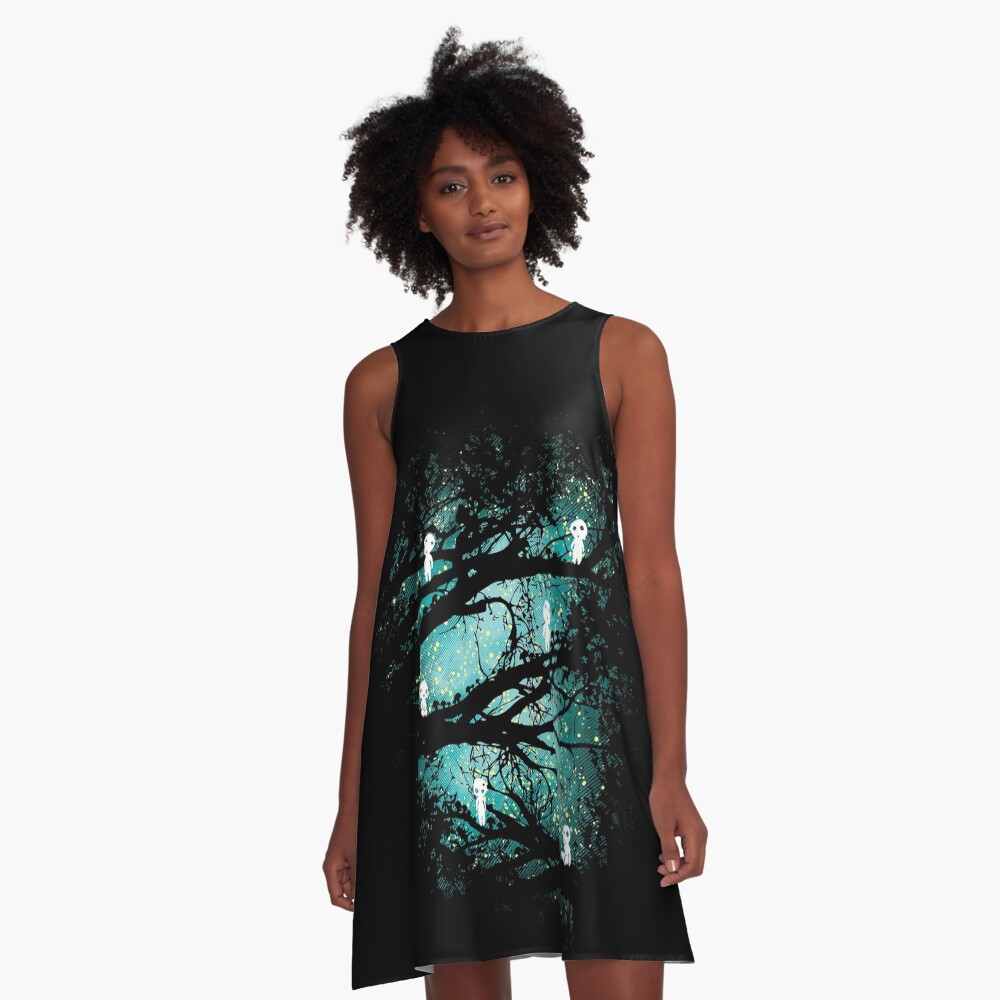 Tree Spirits A-Line Dress