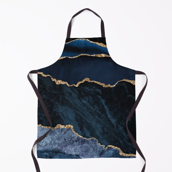 Item preview, Abstract Blue, Gold Modern Geode Design designed and sold by Paulele.