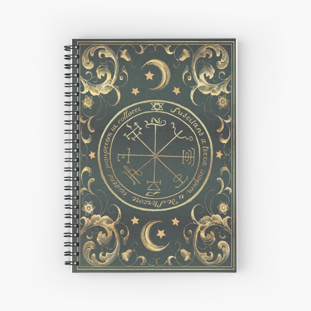 Seal magic grimoire Spiral Notebook
