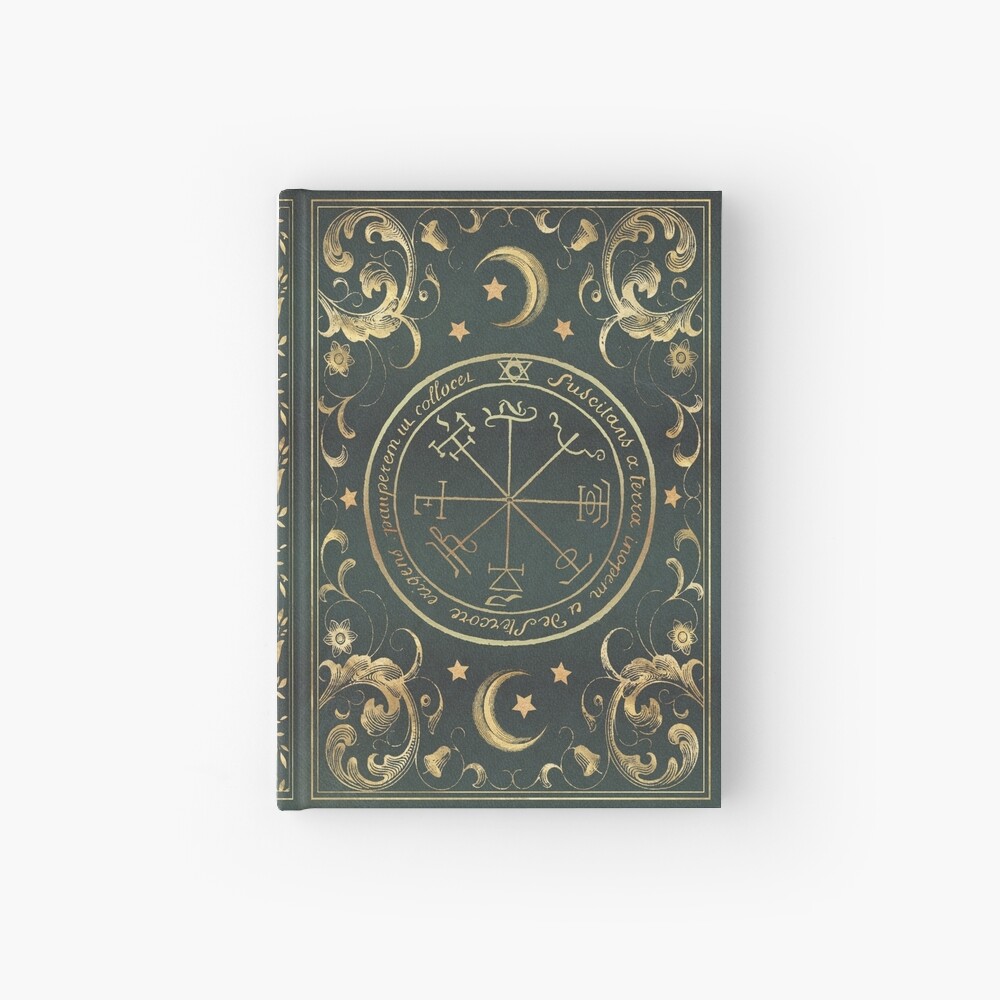 Seal magic grimoire Hardcover Journal