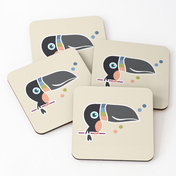 Item preview, Rainbow Toucan designed and sold by Aurealis.