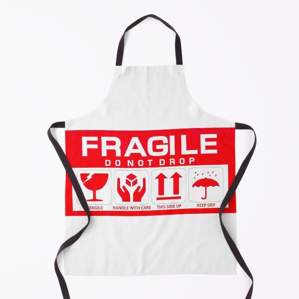 Aperçu de l'œuvre étiquette d'avertissement fragile créée et vendue par bearandbubble .inc.