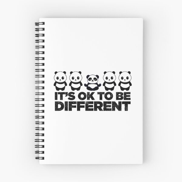 Item preview, It's Ok To Be Different Panda designed and sold by artworkbyrihen.