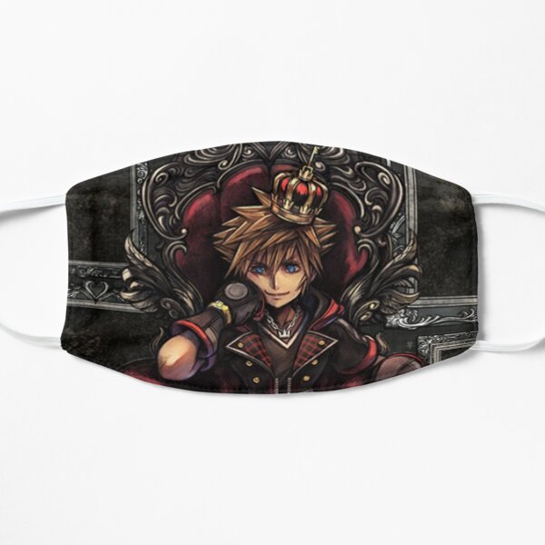 Kingdom Hearts 3 - Sora Art Flat Mask