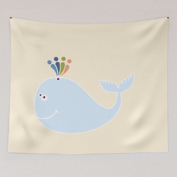 Item preview, Rainbow whale designed and sold by Aurealis Creatief.