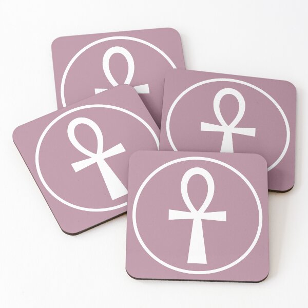 Item preview, ankh egyptian symbol for life (white) designed and sold by Akoa.