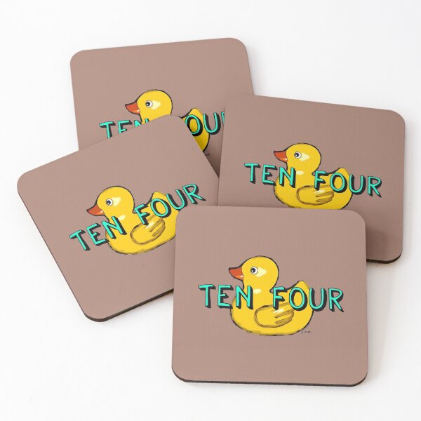 Item preview, Big Ten Four Rubber Duck Convoy Trucker designed and sold by WibbleDesign.