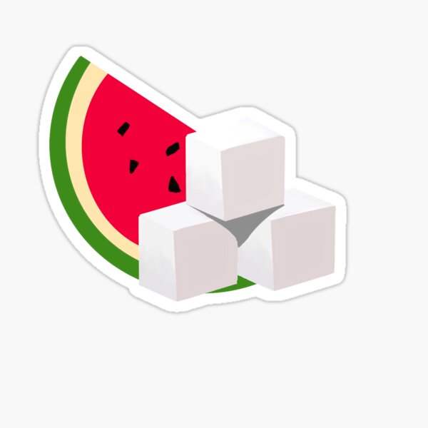 "Watermelon Sugar Emoji" Sticker by kiramxrie Redbubble