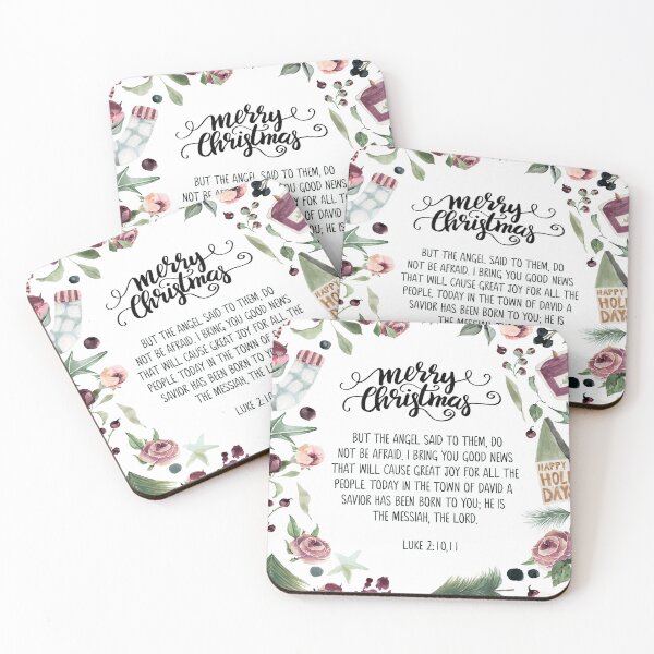 Item preview, Merry Christmas, Bible Verse Wall Art, Christmass Art, Luke 2:10-11, Christmas Decor, Holiday Wall Art , Christian Gift, Holiday Decoration  designed and sold by Dzhenka-Balimez.