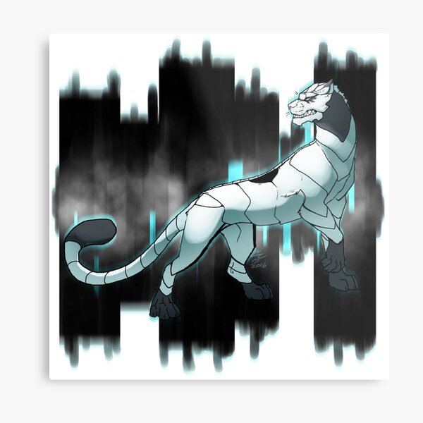 tiger sword Metal Print