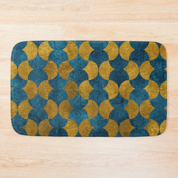 Item preview, Egyptian Nights Gold and Teal Pattern designed and sold by T-shirt-Designs.
