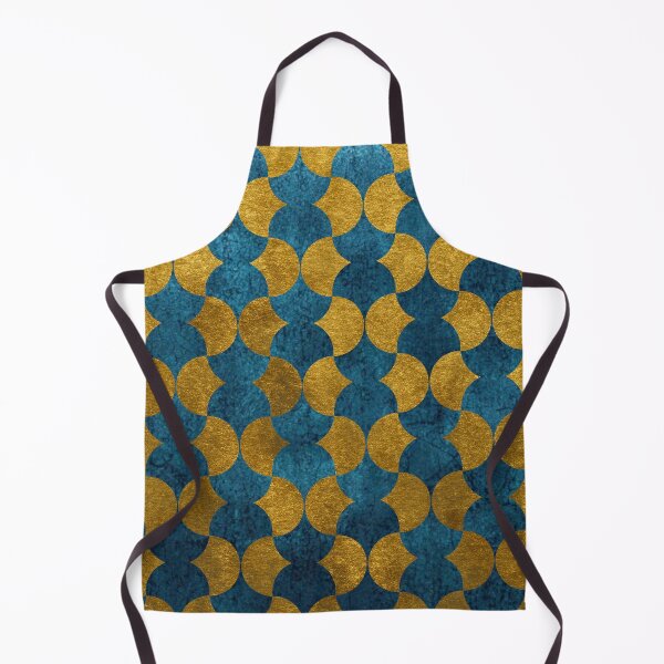 Item preview, Egyptian Nights Gold and Teal Pattern designed and sold by T-shirt-Designs.