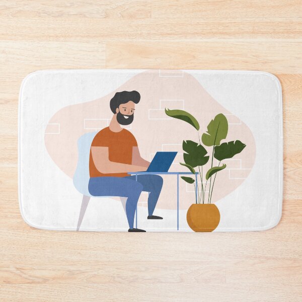 Item preview, Print man programmer and home plant designed and sold by lisoks.