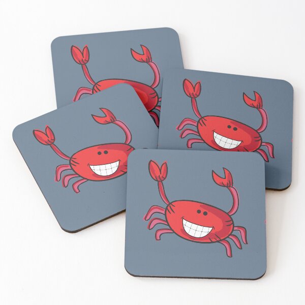Item preview, Weird Red cartoon crab  designed and sold by OneTimeEngineer.