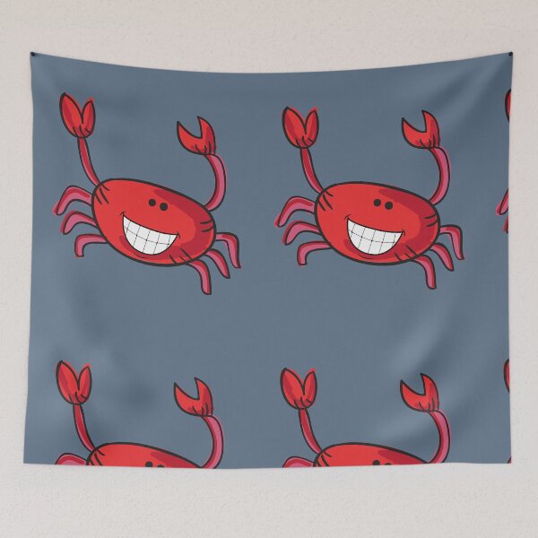 Item preview, Weird Red cartoon crab  designed and sold by OneTimeEngineer.