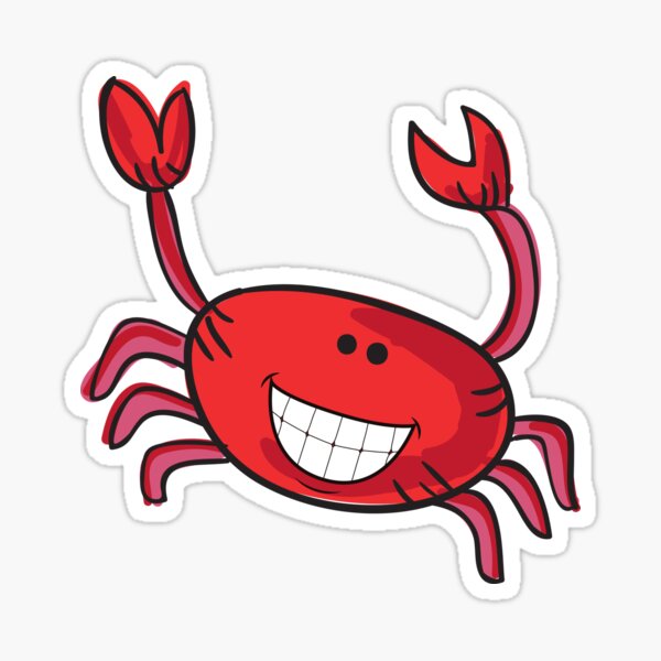 Cooler (King Crab Orange) Sticker for Sale by steveskaar