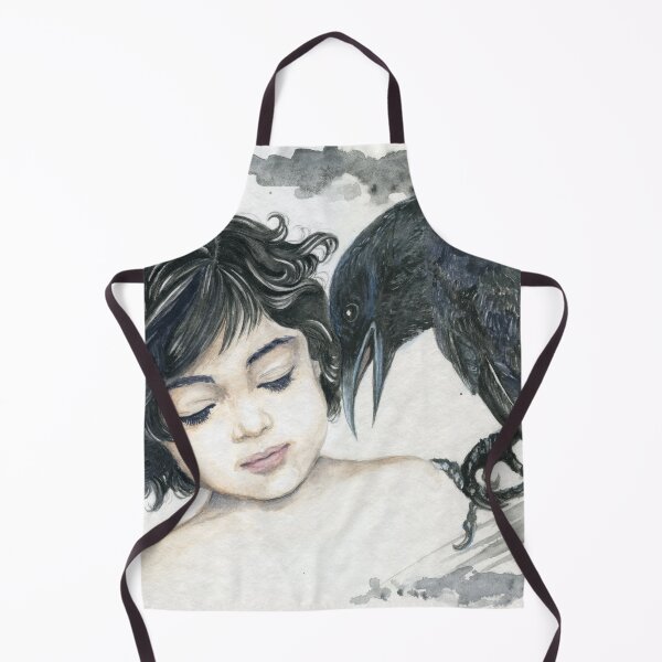 Item preview, The little girl and the crow designed and sold by Tsuya Shop.