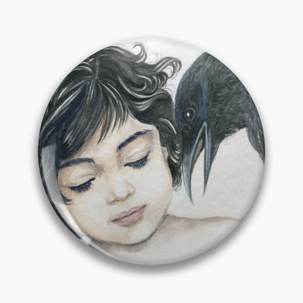 Item preview, The little girl and the crow designed and sold by Tsuya Shop.