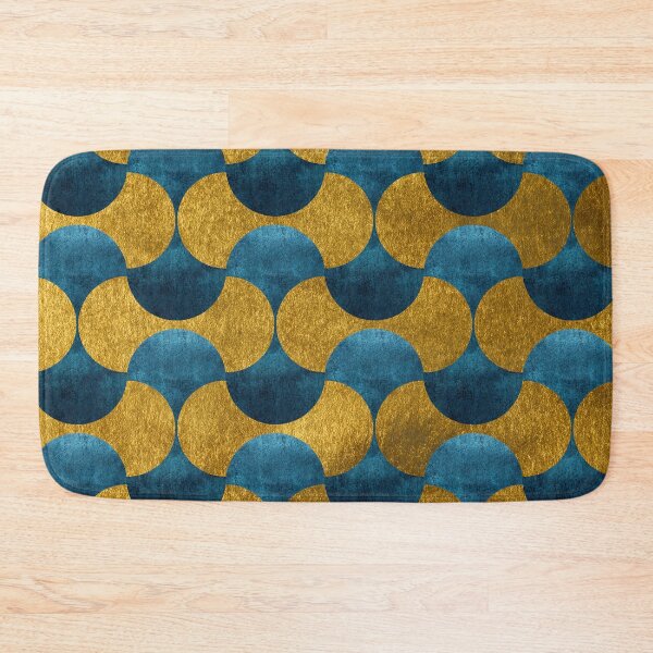 Item preview, Dubai Nights Gold and Teal Pattern designed and sold by T-shirt-Designs.
