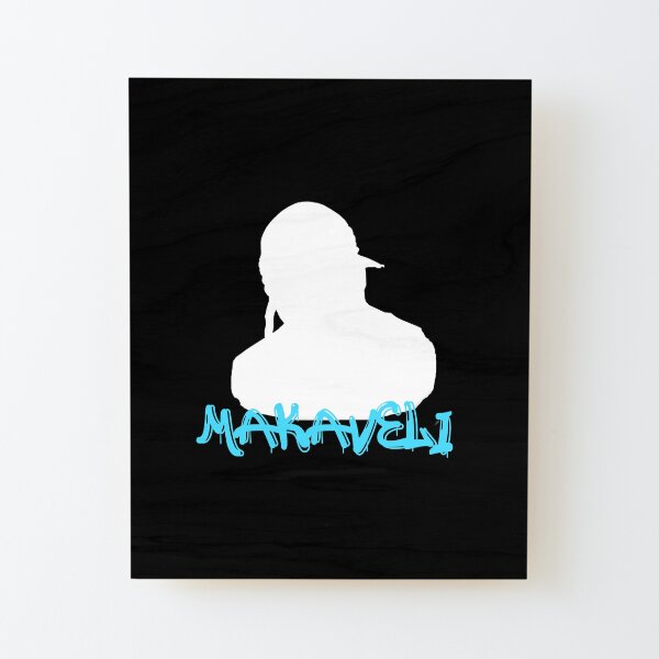 Makaveli 2pac Wood Mounted Print