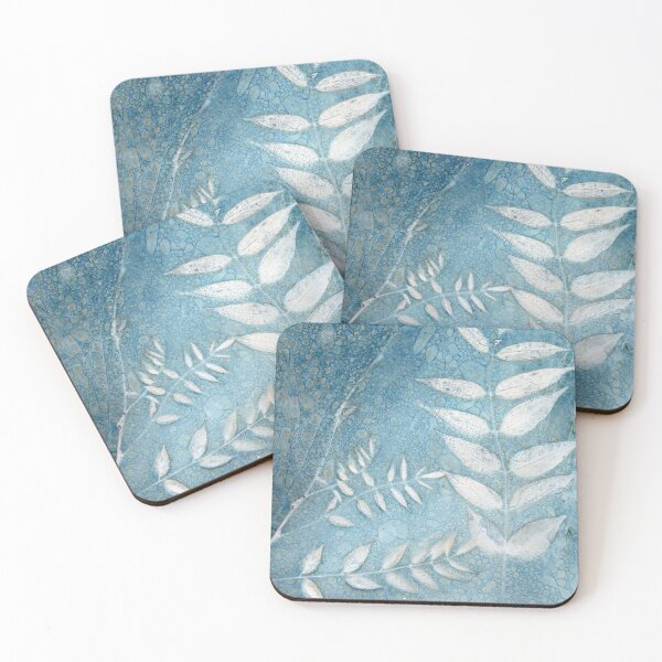 Item preview, leaf cyanotype print  designed and sold by janeh271.