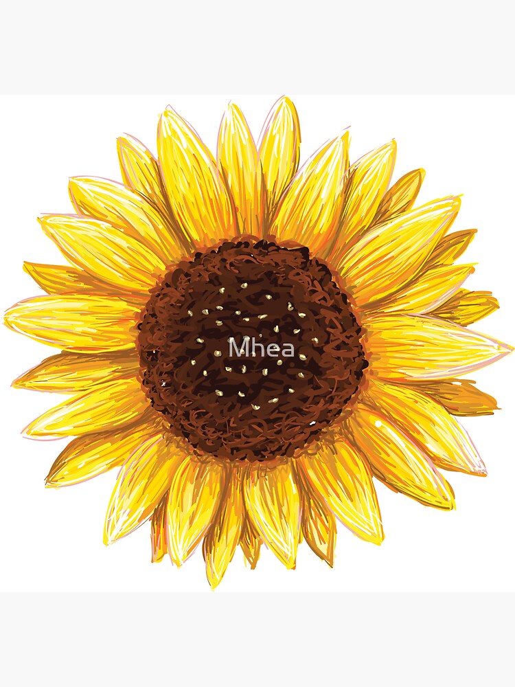 Pollinator Parade, sunflower, floral MAGNET - Stickers & Magnets