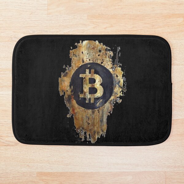 Sello Bitcoin Alfombra de baño