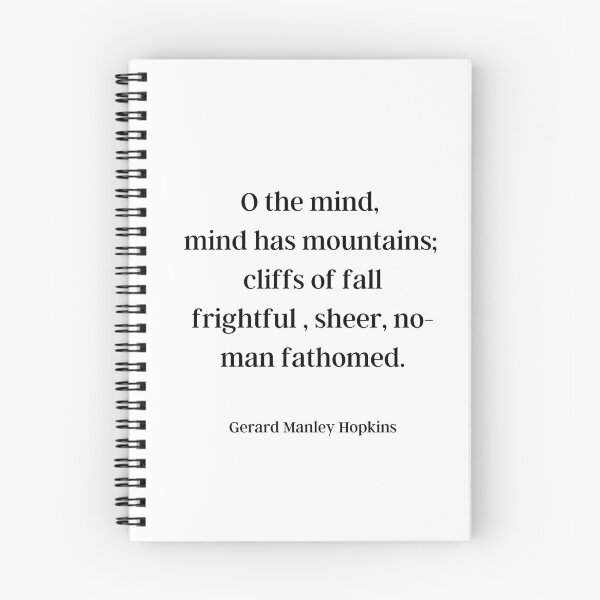 Item preview, Gerard Manely Hopkins designed and sold by HighSociety00.