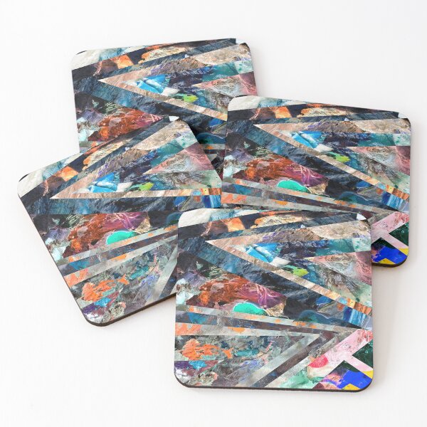 Item preview, Triangle Forest Abstract Rainbow Futuristic designed and sold by homedeco.