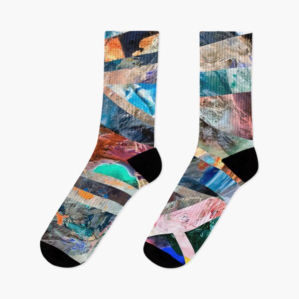 Item preview, Triangle Forest Abstract Rainbow Futuristic designed and sold by homedeco.