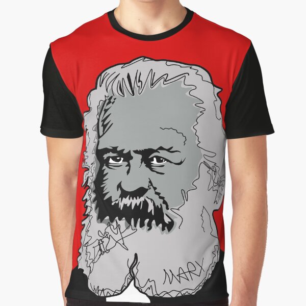 Vista previa del artículo con la obra «Karl Marx», diseñado y vendido por zuen.