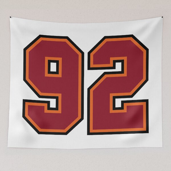 Item preview, Number 92 Sports Tampa Ninety-Two Jersey designed and sold by HelloFromAja.