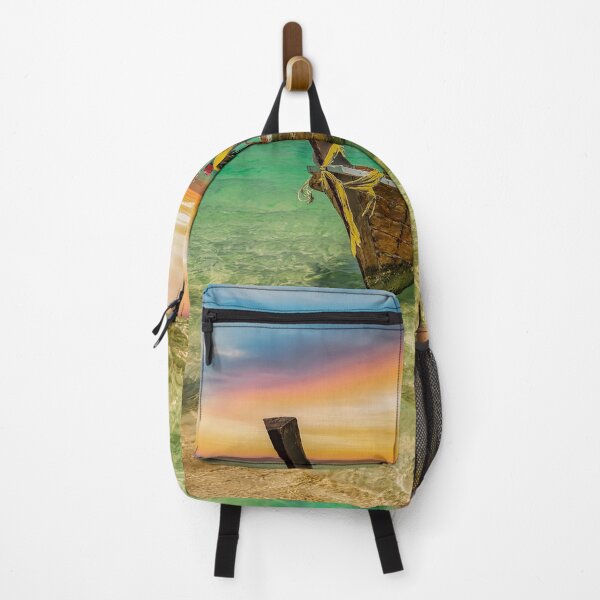 Item preview, Long Tail Boat Sunset Thailand designed and sold by AJEvans.