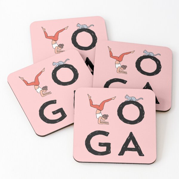 Item preview, Yoga flow with cat designed and sold by Trio's Stuff.