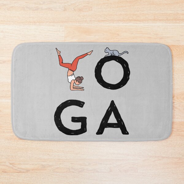 Item preview, Yoga flow with cat designed and sold by Trio's Stuff.