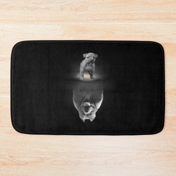 Item preview, American Pitbull Dog Reflection Funny Dog Pet Lover designed and sold by JohnnyBench73.