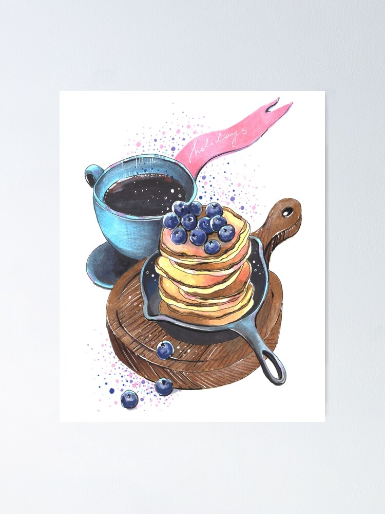 Pancake Mixed Print Blanket/Scarf - Rosa