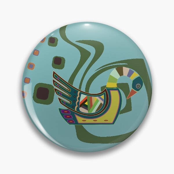 Item preview, Native American Medicine Wheel Goose-Capricorn designed and sold by PranKishori.