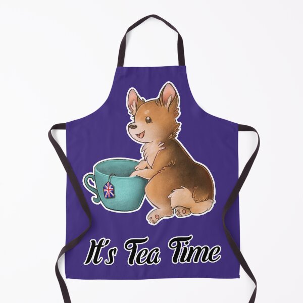 Artikelvorschau, Corgi - British Tea Time entworfen und verkauft von YumePeachyPie.