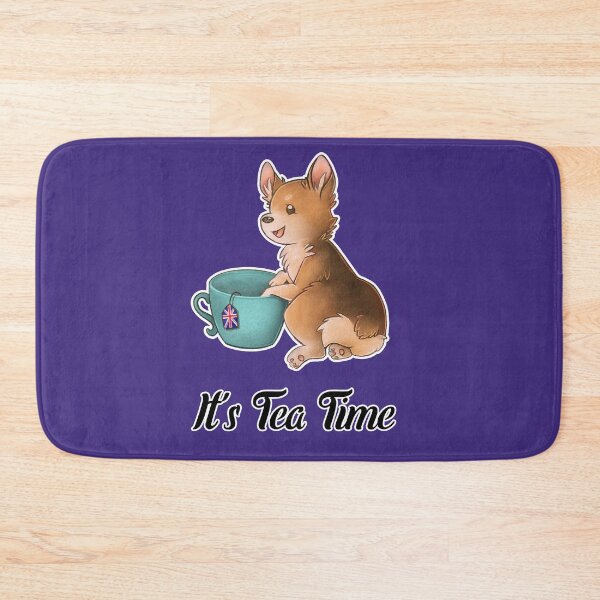 Artikelvorschau, Corgi - British Tea Time entworfen und verkauft von YumePeachyPie.