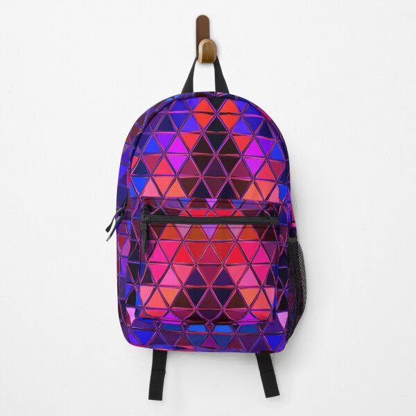 Item preview, Glowing Triangles of the Night Mosaic Pattern designed and sold by royrahul.