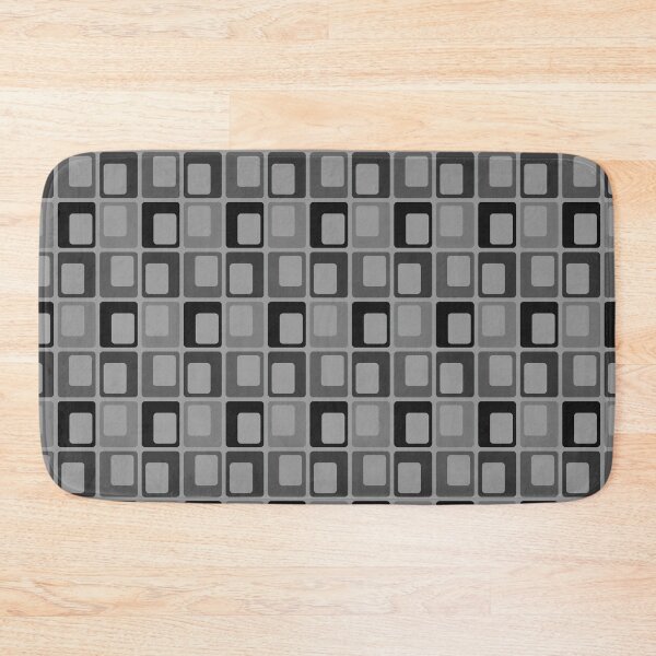 Item preview, Grey Retro Rectangles designed and sold by weirdAffect.