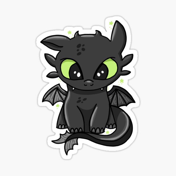Cute Baby Toothless Sticker