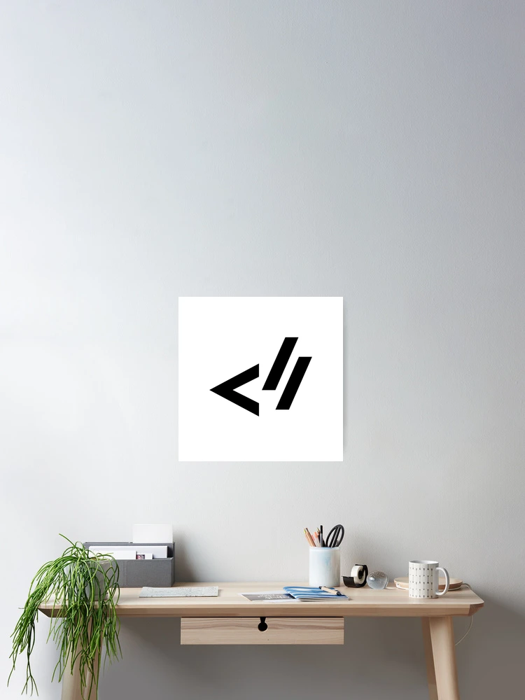 Thumbnail 2 of 3, Poster, Code symbol program designed and sold by lisoks.