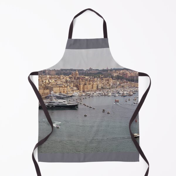 Item preview, View to the medieval city of Birgu (Vittoriosa), Malta designed and sold by lena-maximova.