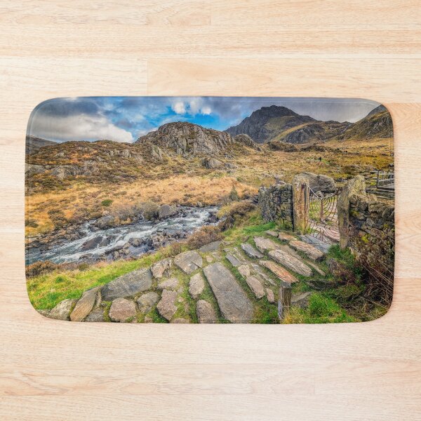 Item preview, Entrance Gate Cwm Idwal Snowdonia designed and sold by AJEvans.