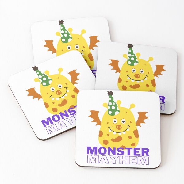Item preview, Yellow cute monster - Monster Mayhem designed and sold by priyankajustine.